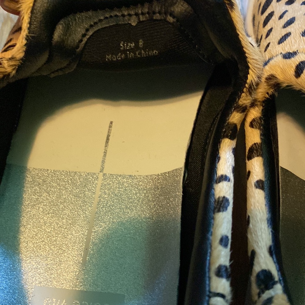 Dolce vita slip on cheetah shoes - Picture 7 of 9